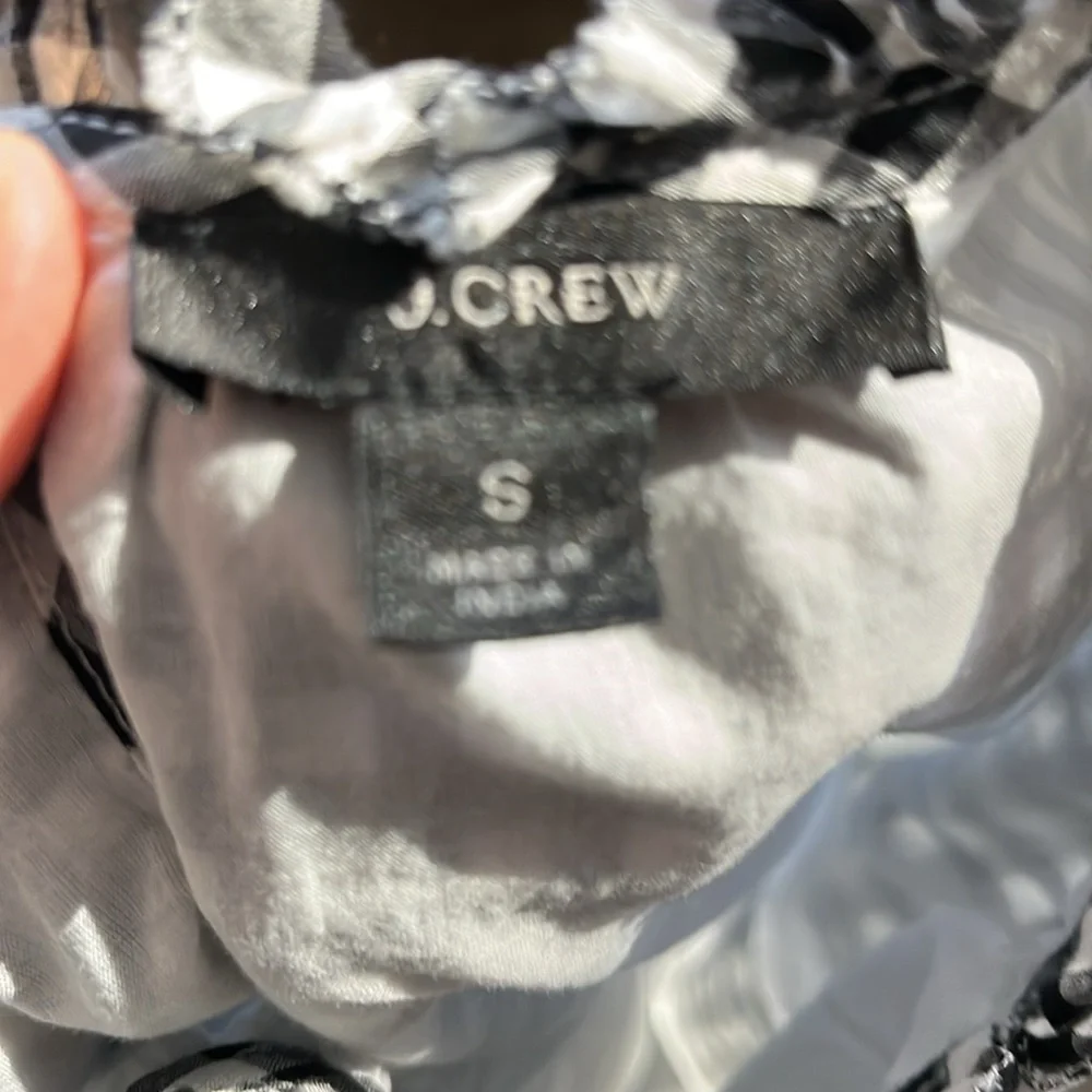 J. Crew stylish gingham